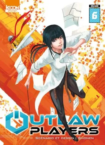 Couverture du manga Outlaw players Tome 6