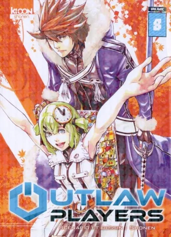 Couverture du manga Outlaw players Tome 8