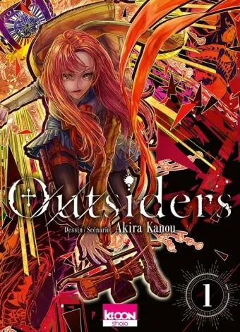 Couverture du manga Outsiders Tome 1