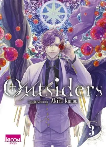 Couverture du manga Outsiders Tome 3
