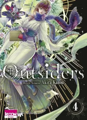 Couverture du manga Outsiders Tome 4
