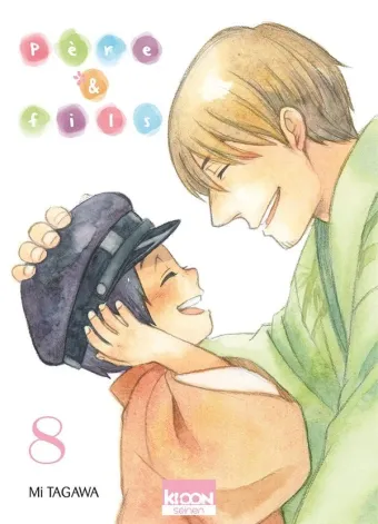 Couverture du manga Père & fils Tome 8