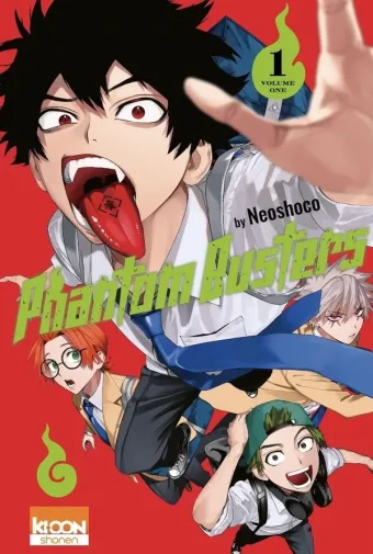 Couverture du manga Phantom busters Tome 1