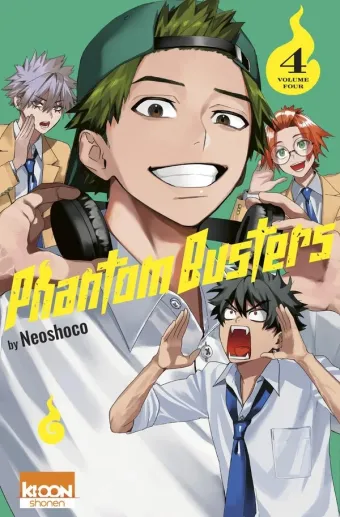 Couverture du manga Phantom busters Tome 4