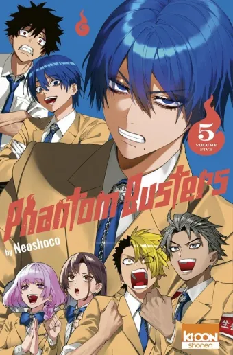 Couverture du manga Phantom busters Tome 5
