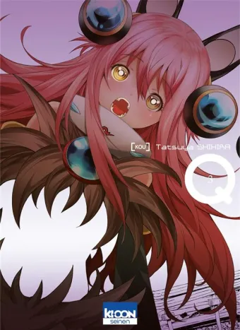 Couverture du manga Q – kou Tome 3
