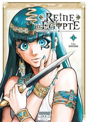 Couverture du manga Reine d’Égypte Tome 1
