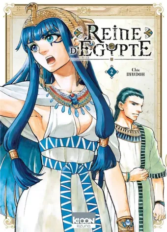 Couverture du manga Reine d’Égypte Tome 2