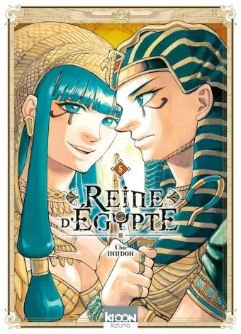 Couverture du manga Reine d’Égypte Tome 5