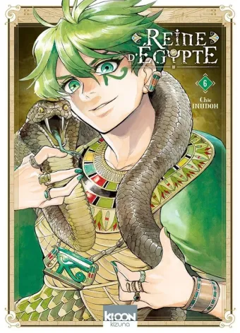 Couverture du manga Reine d’Égypte Tome 6
