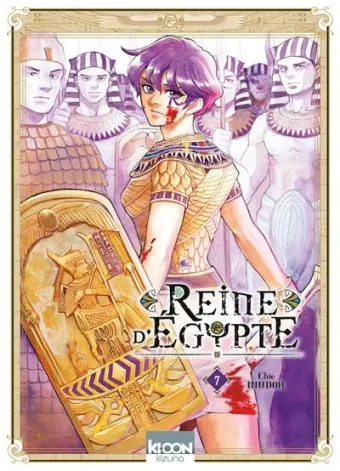 Couverture du manga Reine d’Égypte Tome 7