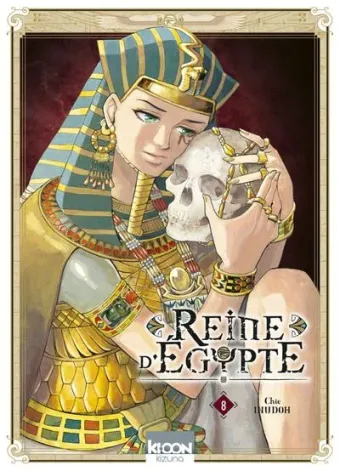 Couverture du manga Reine d’Égypte Tome 8