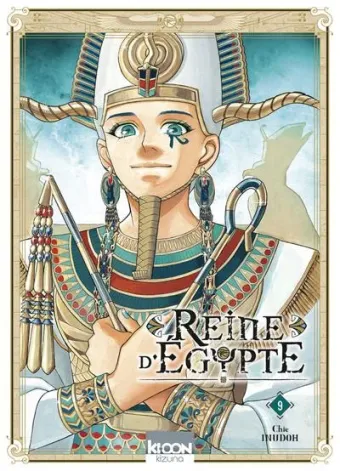 Couverture du manga Reine d’Égypte Tome 9
