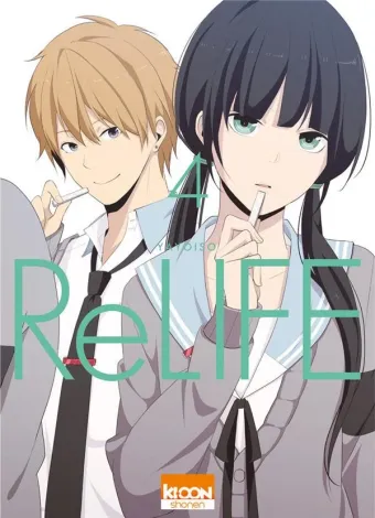 Couverture du manga Relife Tome 4