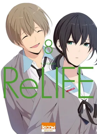 Couverture du manga Relife Tome 8