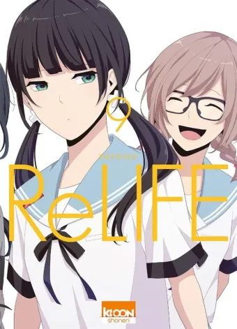 Couverture du manga Relife Tome 9