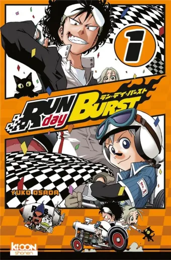 Couverture du manga Run day burst Tome 1