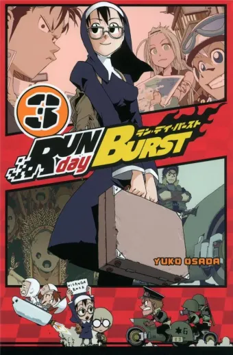 Couverture du manga Run day burst Tome 3