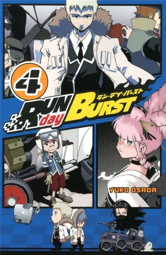 Couverture du manga Run day burst Tome 4