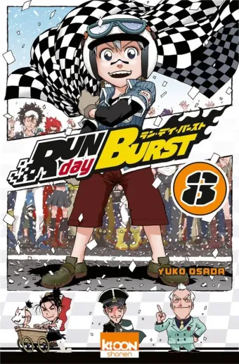Couverture du manga Run day burst Tome 8