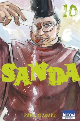 Couverture du manga Sanda Tome 10