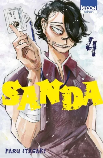 Couverture du manga Sanda Tome 4