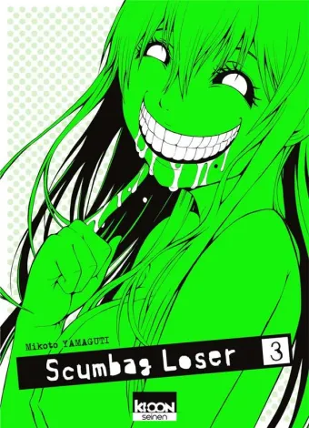 Couverture du manga Scumbag loser Tome 3