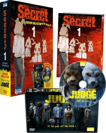 Couverture du manga Secret Tome 1, « Secret »