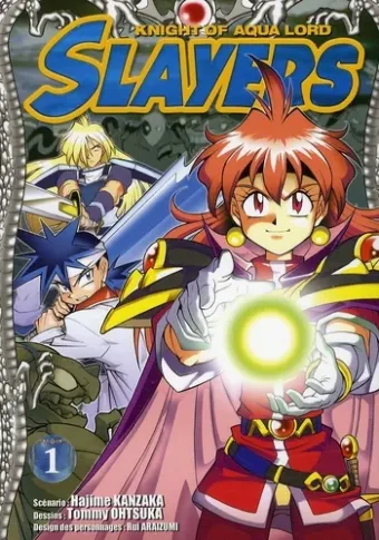 Couverture du manga Slayers – knight of Aqua Lord Tome 1