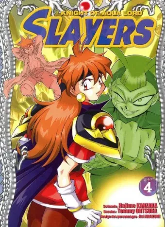 Couverture du manga Slayers – knight of Aqua Lord Tome 4