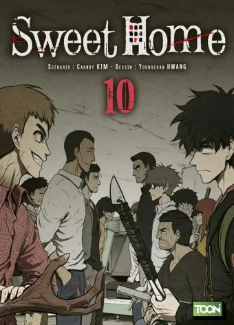Couverture du manga Sweet home Tome 10