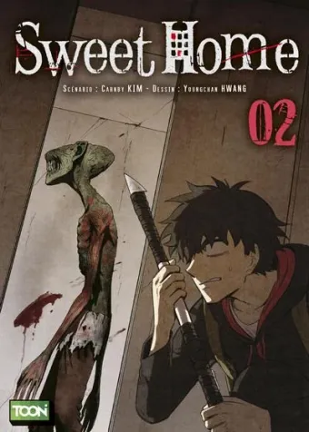 Couverture du manga Sweet home Tome 2