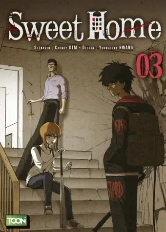 Couverture du manga Sweet home Tome 3