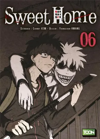 Couverture du manga Sweet home Tome 6