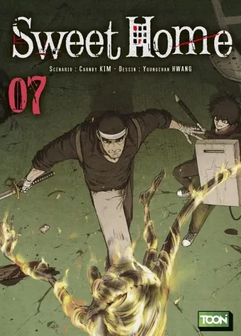 Couverture du manga Sweet home Tome 7