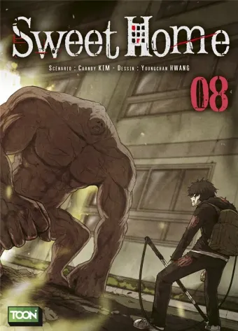 Couverture du manga Sweet home Tome 8