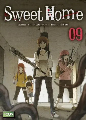 Couverture du manga Sweet home Tome 9