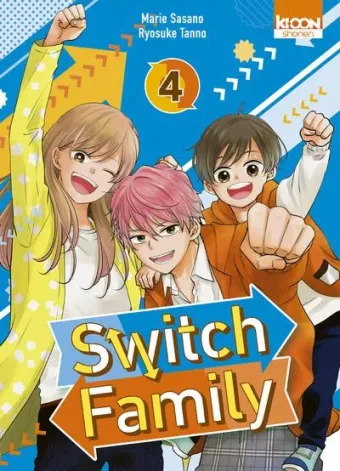 Couverture du manga Switch family Tome 4