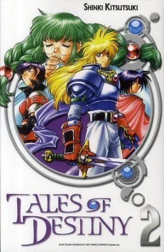 Couverture du manga Tales of destiny – à la poursuite de l’oeil de Dieu Tome 2