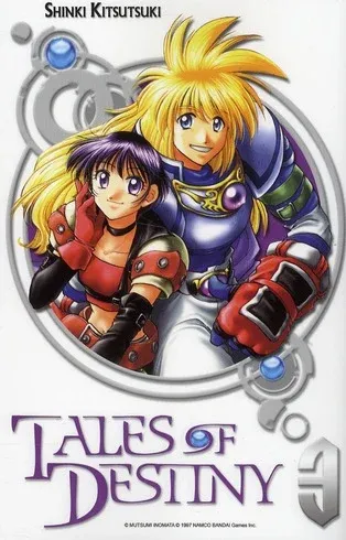 Couverture du manga Tales of destiny – à la poursuite de l’oeil de Dieu Tome 3