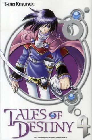 Couverture du manga Tales of destiny – à la poursuite de l’oeil de Dieu Tome 4