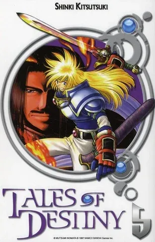 Couverture du manga Tales of destiny – à la poursuite de l’oeil de Dieu Tome 5