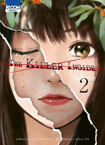 Couverture du manga The killer inside Tome 2
