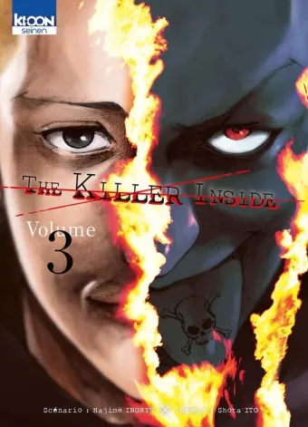 Couverture du manga The killer inside Tome 3