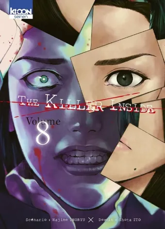 Couverture du manga The killer inside Tome 8