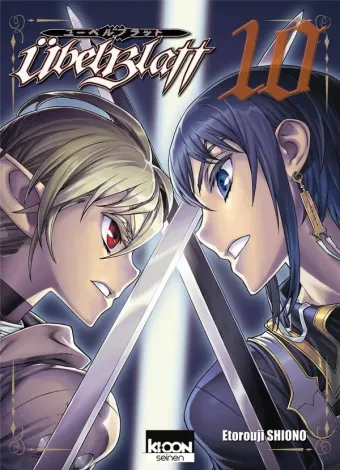 Couverture du manga Übel blatt Tome 10