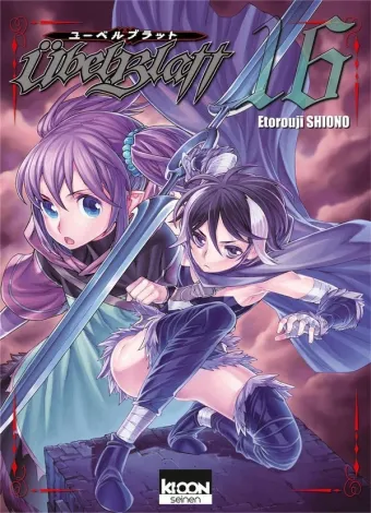 Couverture du manga Übel blatt Tome 16