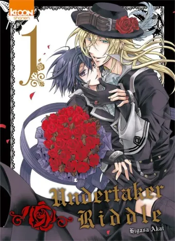 Couverture du manga Undertaker riddle Tome 1