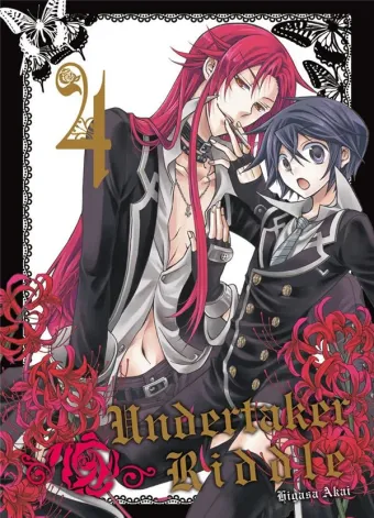 Couverture du manga Undertaker riddle Tome 4
