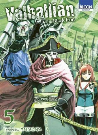 Couverture du manga Valhallian – the black iron Tome 5